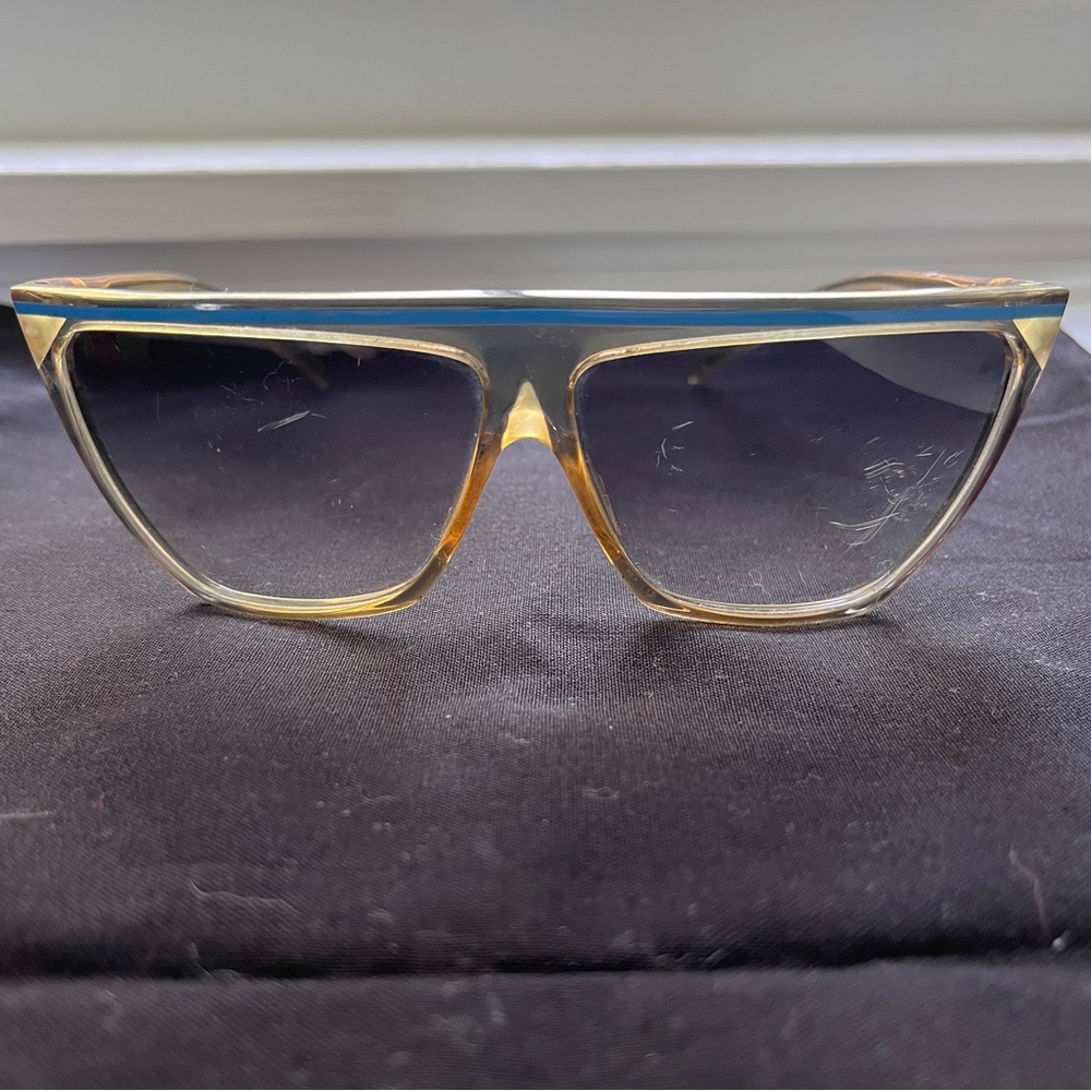Vintage 80s Wild Fun Laura Biagiotti Sunglasses for Retro Glam